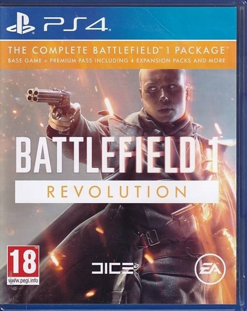 Battlefield 1 Revolution - PS4 (A Grade) (Genbrug)